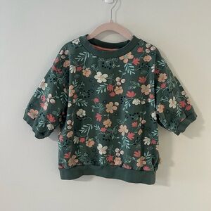Floral Sweater Tee